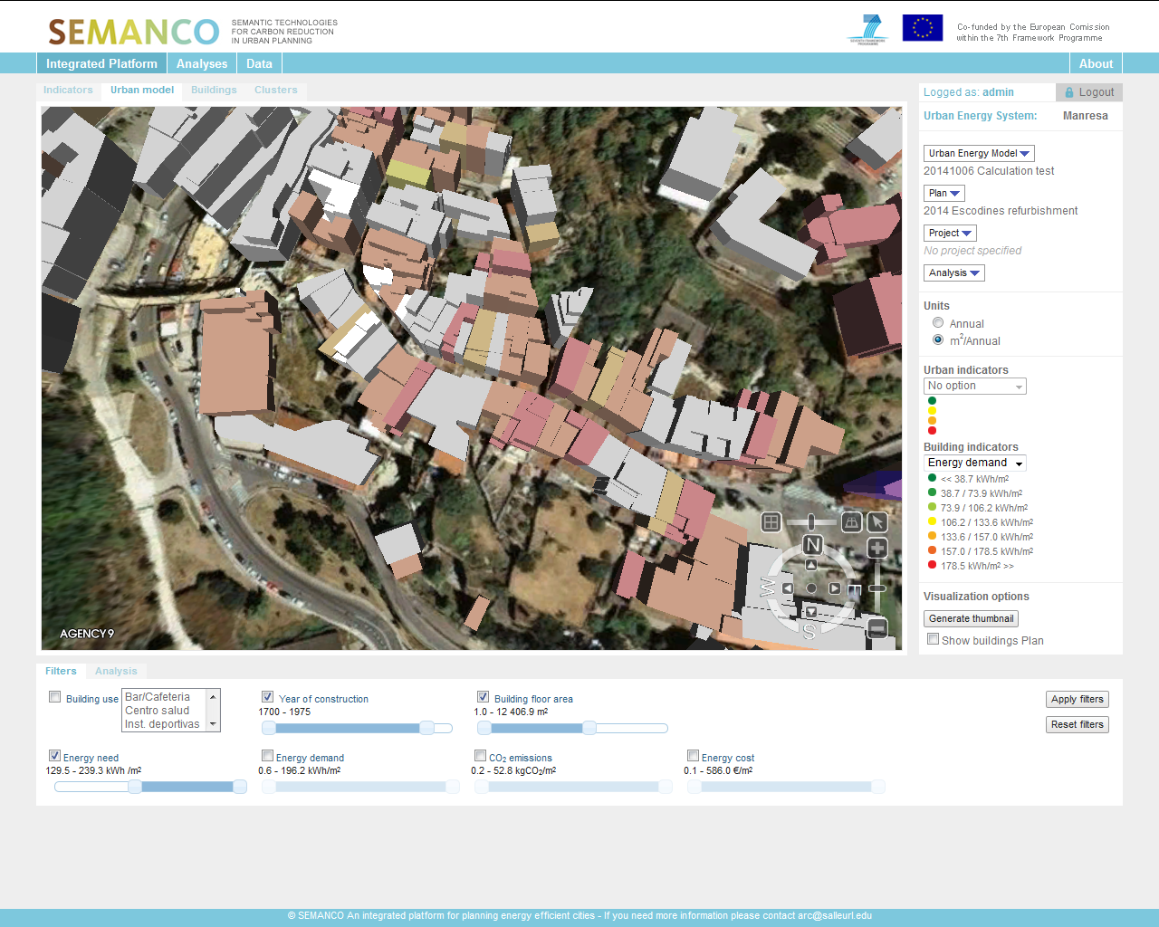 3.2. Filtering buildings according to energy related data